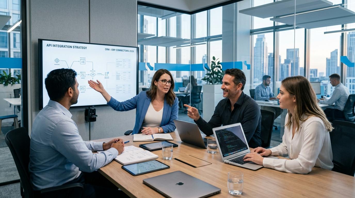 Connecteurs API sur mesure pour CRM et ERP : comment choisir son intégrateur en 2026