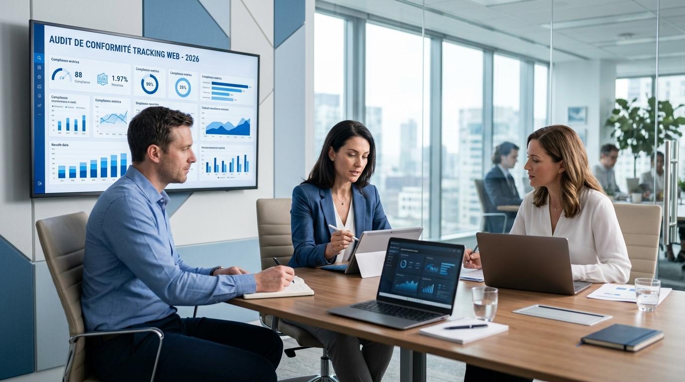 Audit de conformité tracking web PME en 2026