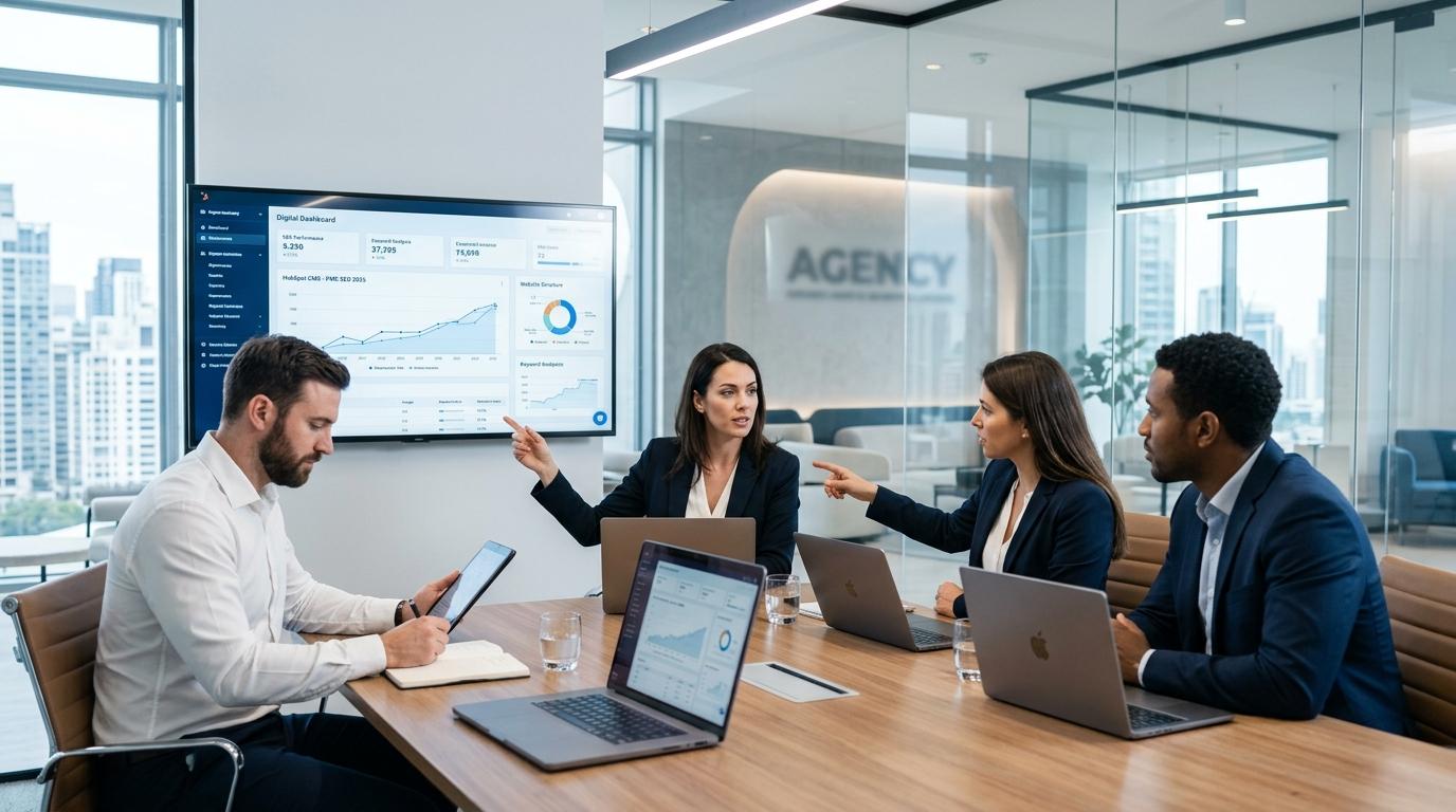 HubSpot CMS pour PME orientées SEO : le CMS marketing évolutif en 2026